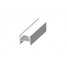 LED алюминиевый профиль, скрытое крепление ЛПС12 12*16 2м,серебро, шт.